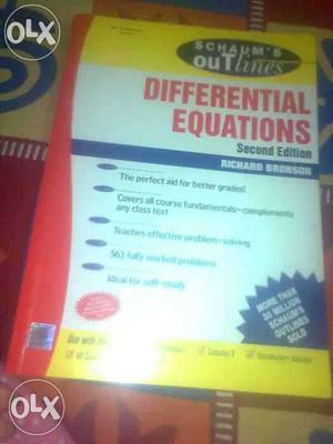 New reference maths differential equation book