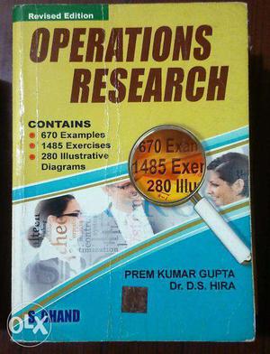 Operation Research for Mech Engg !! Good condition at fair
