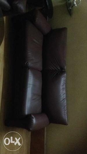 Original leather 2 seater sofa! available for