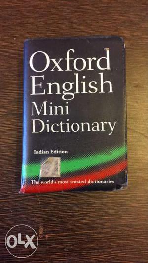 Oxford mini dictionary. hardly used.