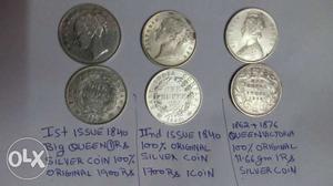 Queen Victoria  big Silver coin all India