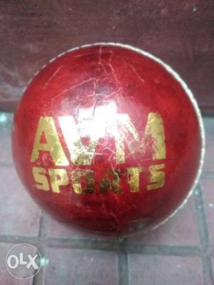 Red And Gold Avi 1 Bowling Ball