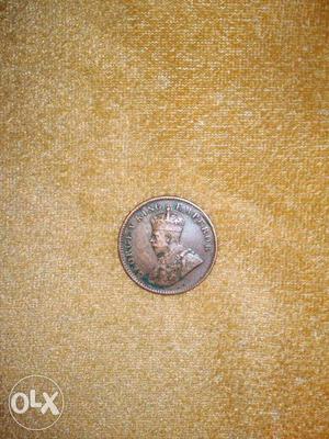 Round King Emperor George The 5th Coin