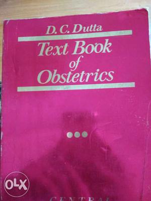 Text book of obstetrics by D C Dutta