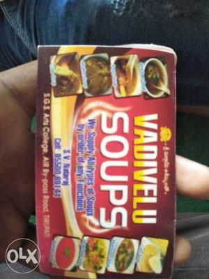 Wadivelu Soups Labeled Box