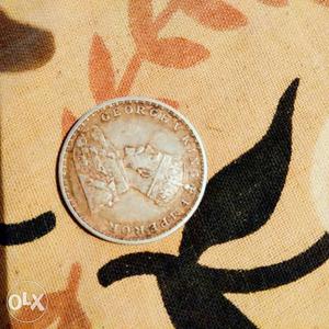  one rupee silver coin  का सिक्का