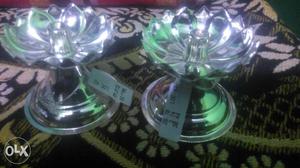 60 g new silver pair lamps (with Bill)