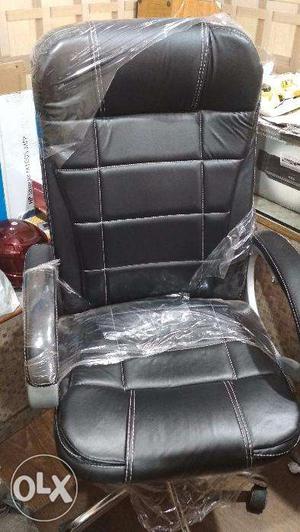 Brand New Black leather Chair