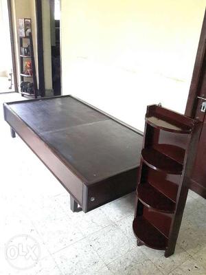 Brand new kongu wooden single cot and display rack for