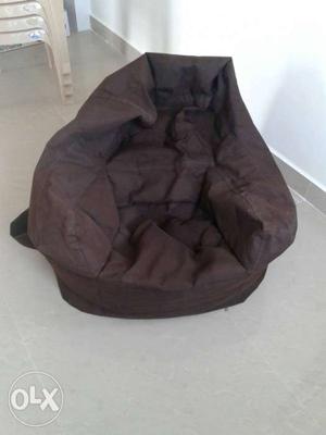 Bucket seat type bean bag XXL size, canvas cloth