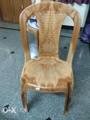 Cello brand new chair- 2 piece and iron foldable