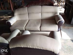 Leather sofa 5 seater