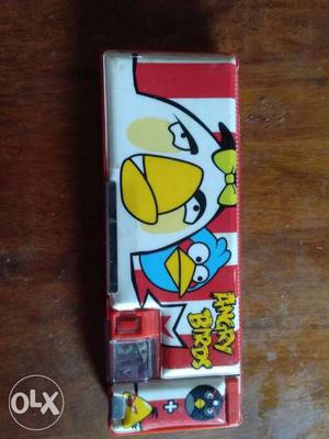 Multicolored Angry Birds Pencil Case
