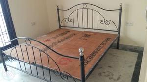 Near new quality Double beds with coir mattress (Iron)