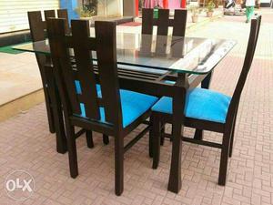 New teak wood 4 seater Dining Table