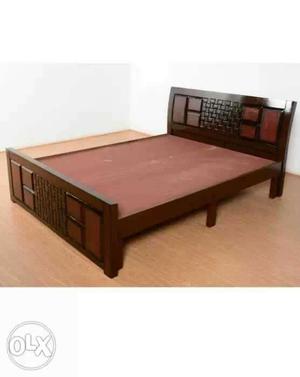New wooden 5*6.5 double cot just 