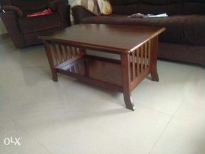 Rubber wooden imported coffee table
