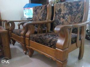 Sofa set with center table wooden