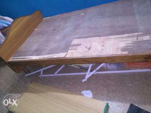 Teakwood cot for sale two person can sleep 6x4 ft