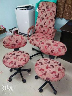 Three office chair sale it's urgent basis