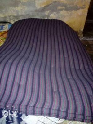 Tufted Blue And Purple Mattress