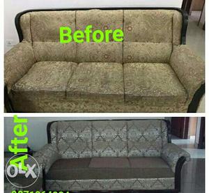 We do sofa repair and upholstery Services in Bangalore