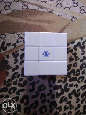 White 3x3 Rubik's Cube