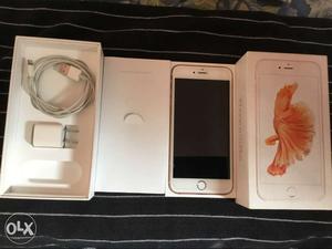 1 year used iphone 6s plus rosegold colour 128gb