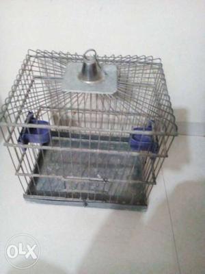 14 by 14 inches bird cage