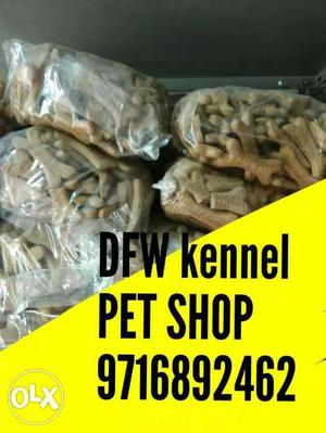 All brands of dogs and cats products