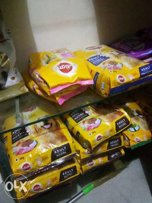 All kinds of pet food