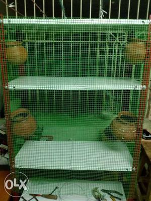 Bird steel cage new one not uses