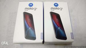 Brand new moto g4 plus 16gb available with full box kit
