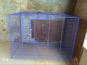 Cage suitable for pet birds and small pets