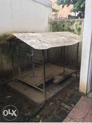 Dog cage of iron approximate size  inches