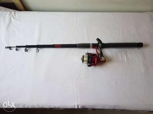 FISHING spinning rod and reel. Made in Korea