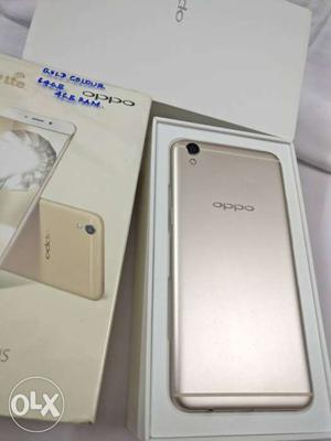 Good condition Oppo f1plus gold colour available with full