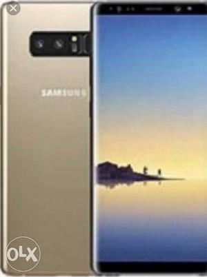 Hi I m selling brand new note 8 one day old with