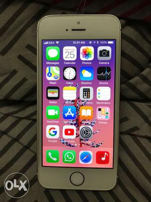 Iphone 5s 16gb Silver Working great... slight