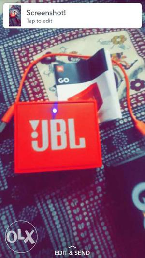 JBL Bluetooth speaker good condition 1 months old