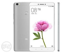 Mi max 3gb 32 gb silver 2 months old as like