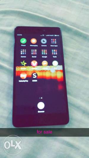 Mi note4 jz 1 month old with all good features