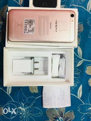 Oppo F3..just 4months Old..bill Box All