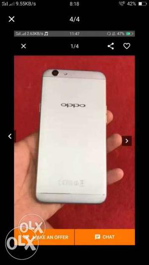 Oppo f1s is very new condition and all