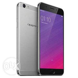 Oppo f1s silver colour,the phone is scratchless