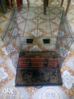 Pets Cage of size 22x21 with three front door