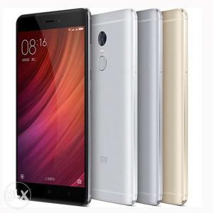 Redmi Note 4 64gb gold black available seal pack