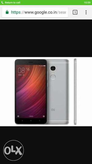 Redmi note 4.9 month old in excellent 4 GB ram +64 gb rom