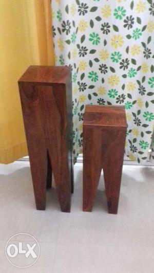 1 year old wooden side stand for sale