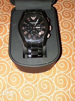 Armani warch only one time used and no warranty